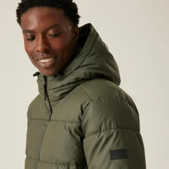 Men's Saltern Quilted Jacket | Dark Khaki