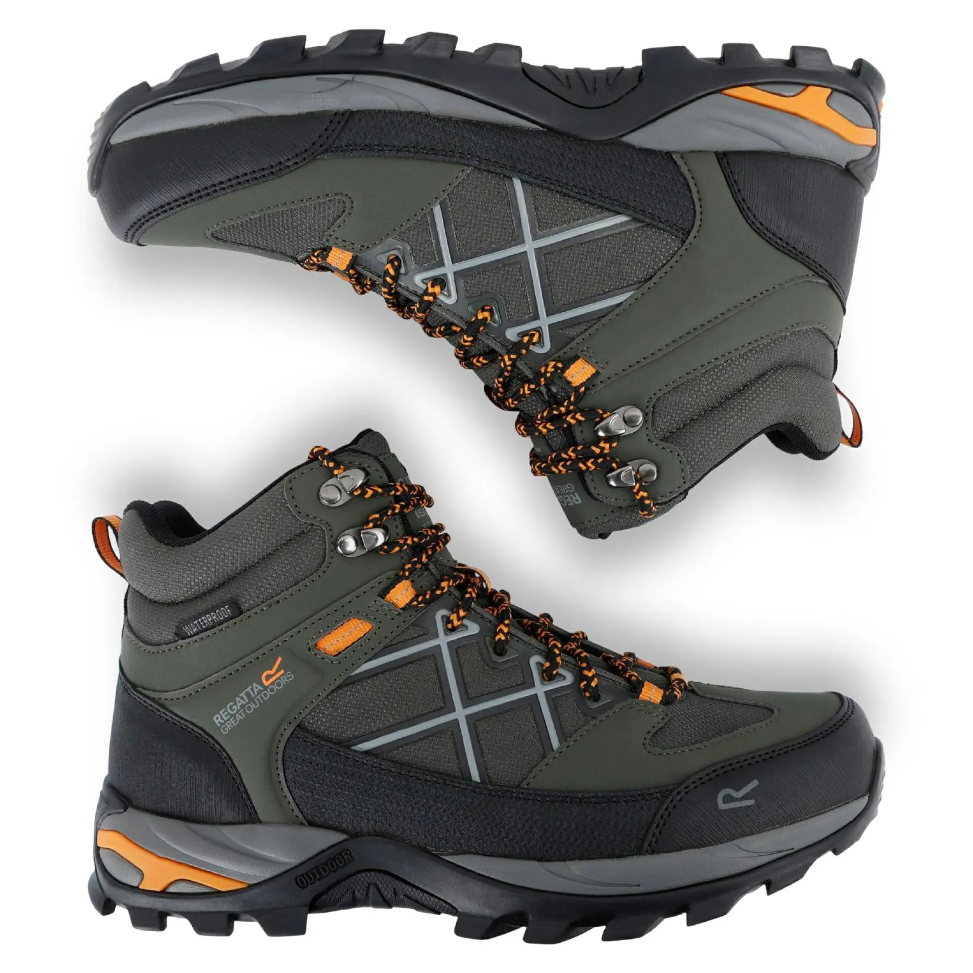 Men's Samaris III Walking Boots | Dark Khaki Green