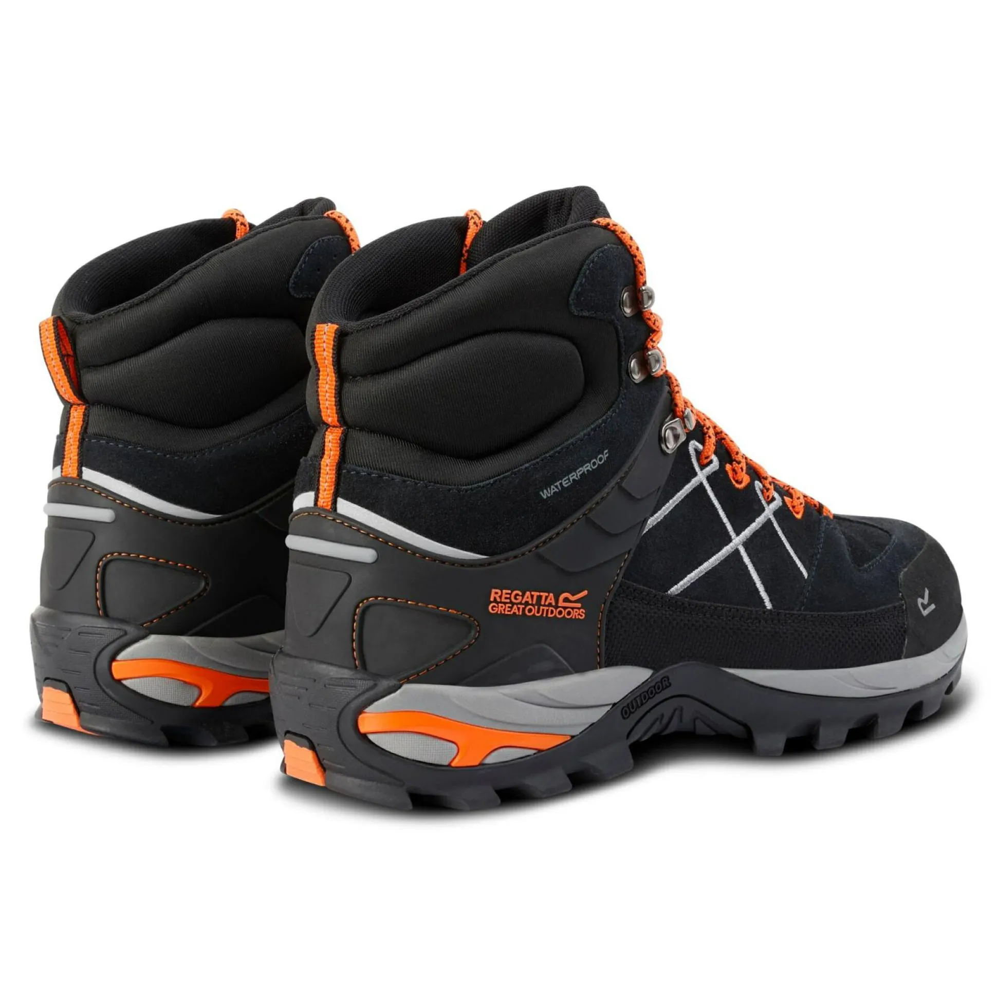 Men's Samaris Pro II Walking Boots | Ash Blaze Orange