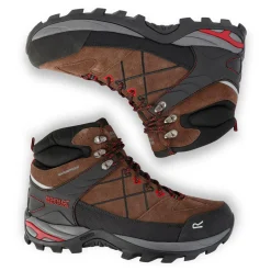 Men's Samaris Pro II Walking Boots | Chestnut Dark Red