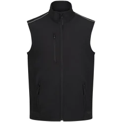Men's Sandstorm Softshell Bodywarmer | Black