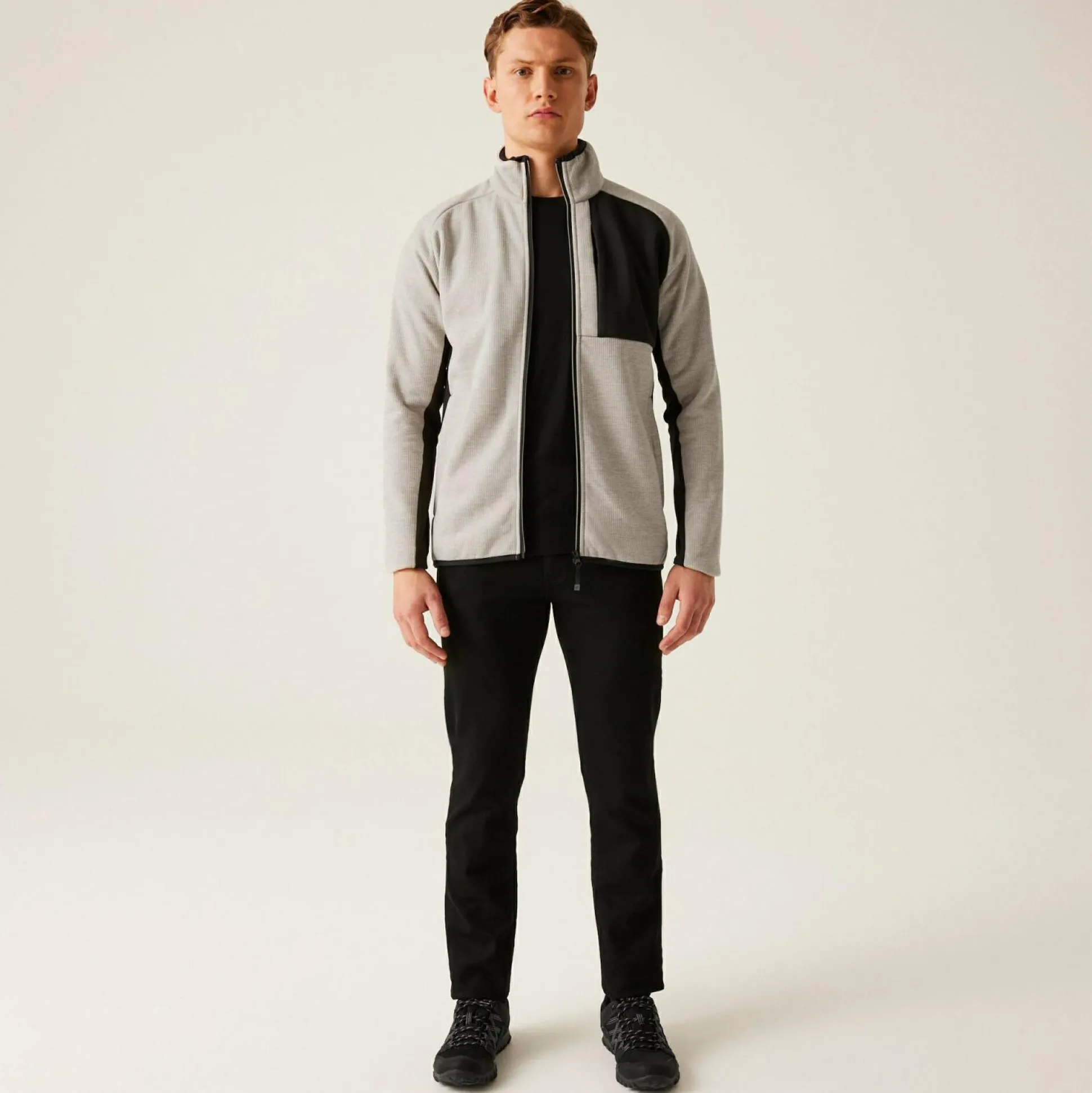 Men's Shorston Full Zip Fleece | Abbeystone Marl