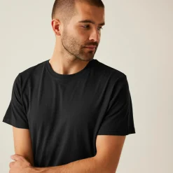 Men's Soft Touch Cotton T-Shirt | Black