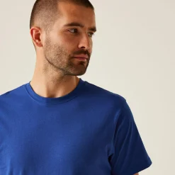 Men's Soft Touch Cotton T-Shirt | New Royal