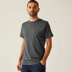 Men's Soft Touch Cotton T-Shirt | Seal Grey