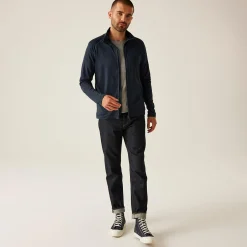 Men's Stretch Full-Zip Midlayer | Navy