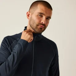 Men's Stretch Full-Zip Midlayer | Navy