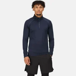 Men's Stretch Half-Zip Midlayer | Navy