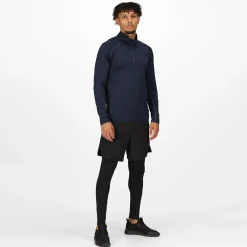 Men's Stretch Half-Zip Midlayer | Navy