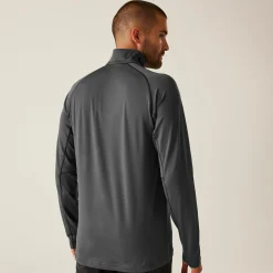 Men's Stretch Half-Zip Midlayer | Seal Grey