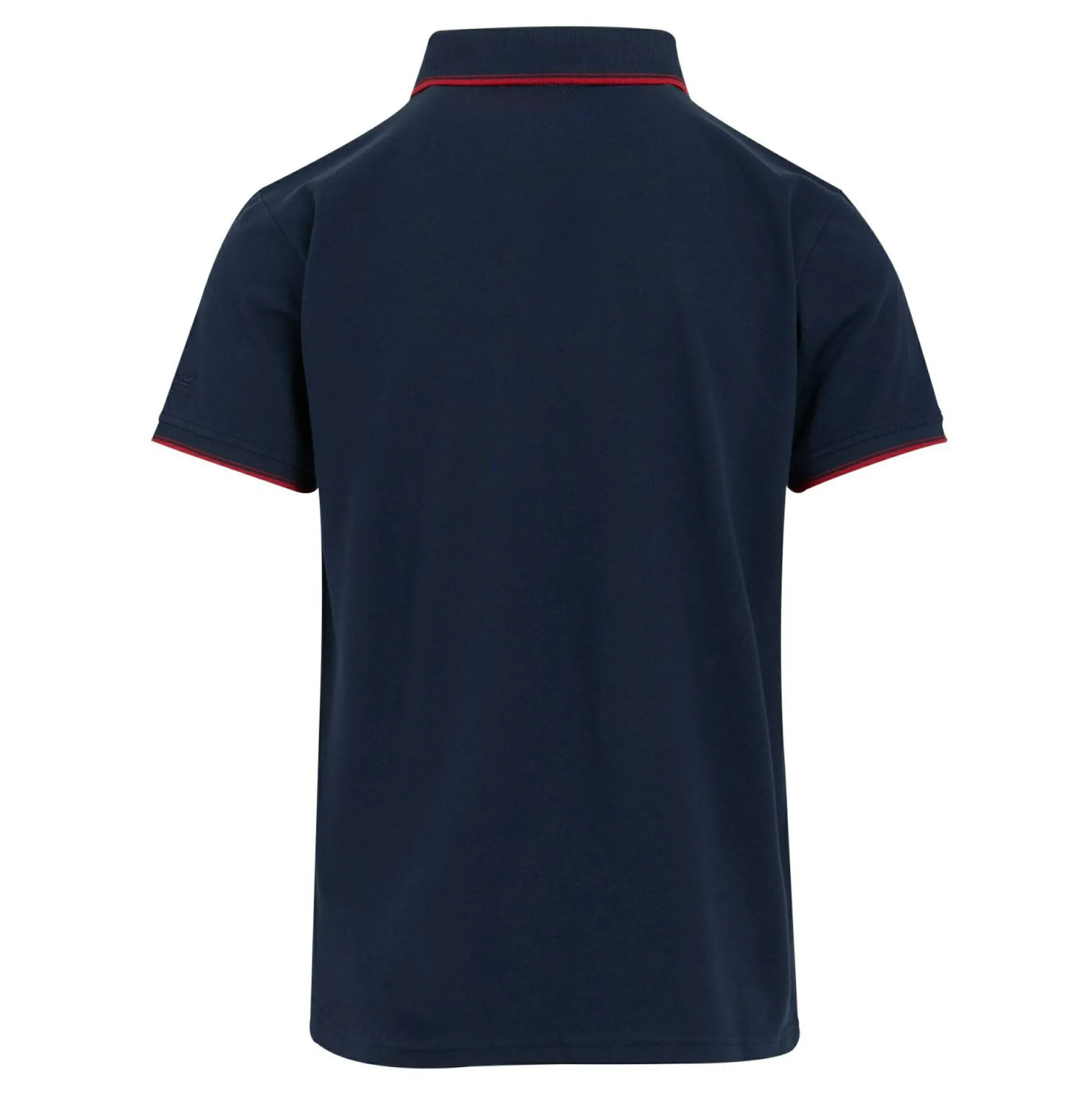 Men's Tadeo II Polo Shirt | Navy Poppy Red Tipping