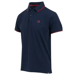 Men's Tadeo II Polo Shirt | Navy Poppy Red Tipping