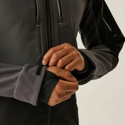 Men's 4Tex Stretch 3 Layer Softshell Jacket | Slate Grey Black