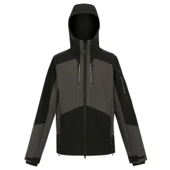 Men's 4Tex Stretch 3 Layer Softshell Jacket | Slate Grey Black