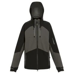 Men's 4Tex Stretch Waterproof Shell Jacket | Slate Grey Black