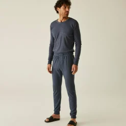Men's Thermal Long Johns | Denim Blue