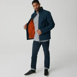 Men's Thermogen Heated Softshell Jacket | Navy