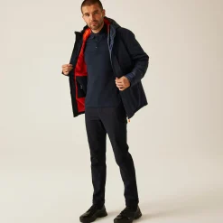 Men's Thermogen Powercell 5000 Waterproof Insulated Hooded Heated Jacket | Navy Magma