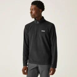 Men's Thompson Lightweight Half Zip Fleece | Black