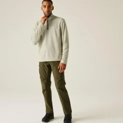 Men's Thompson Lightweight Half Zip Fleece | Beige