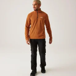 Men's Thompson Lightweight Half Zip Fleece | Burnt Copper