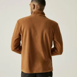 Men's Thompson Lightweight Half Zip Fleece | Brown