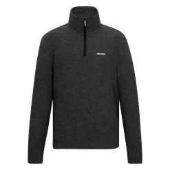 Men's Thompson Marl Half Zip Fleece | Ash Grey