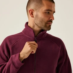Men's Thor III Interactive Full Zip Fleece | Bordeaux