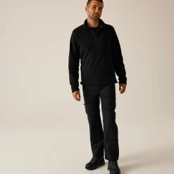 Men's Thor Overhead Half Zip Fleece | Black