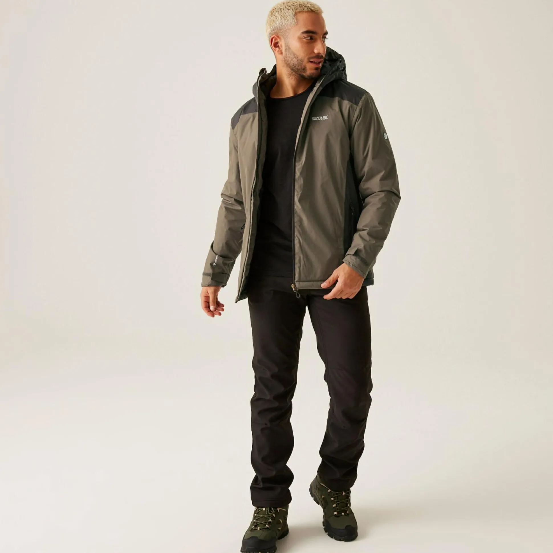 Men's Thornridge II Waterproof Insulated Jacket | Crocodile Ash Black