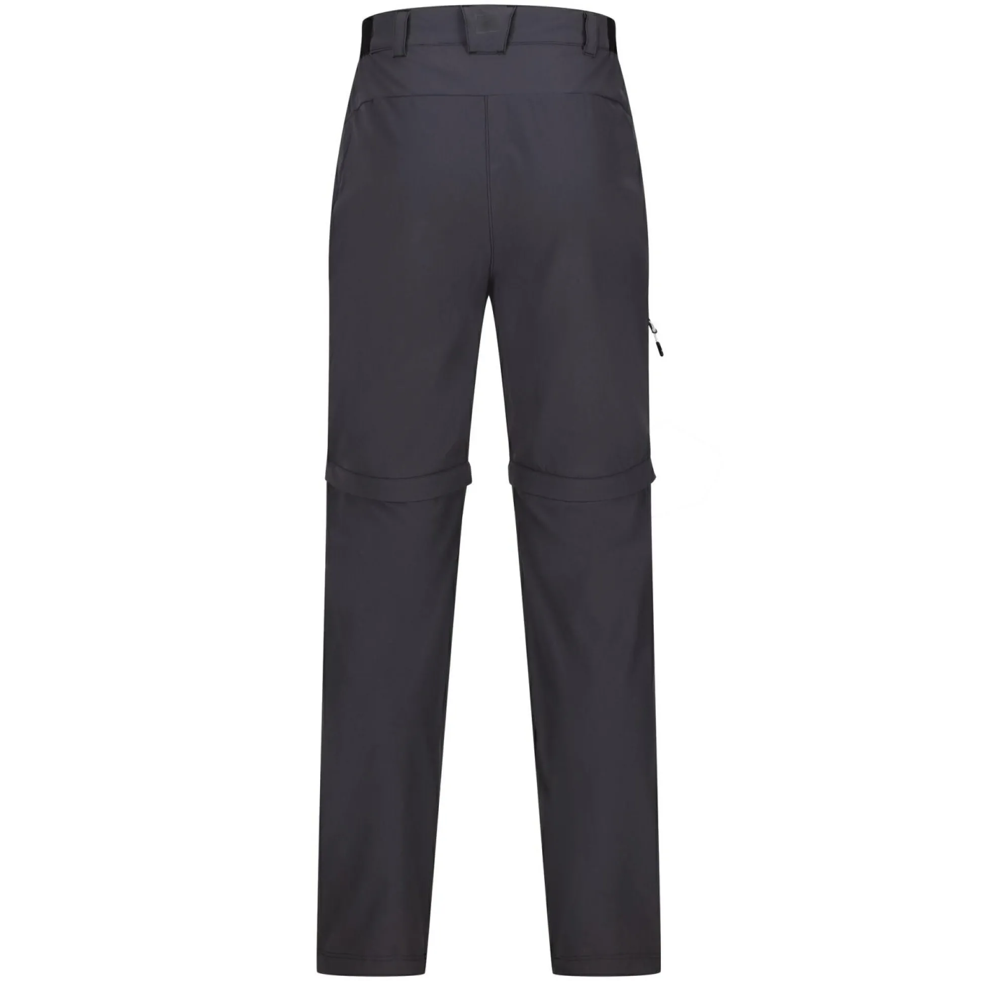 Men's Travel Light Zip Off Packaway Trousers | Ash