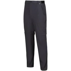 Men's Travel Light Zip Off Packaway Trousers | Ash