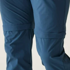 Men's Travel Light Zip Off Packaway Trousers | Moonlight Denim