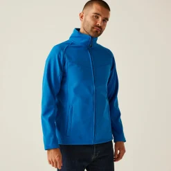 Men's Uproar Softshell Jacket | Oxford Blue Seal Grey