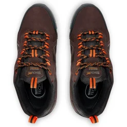 Men's Vendeavour Suede Low Walking Shoes | Peat Blaze Orange