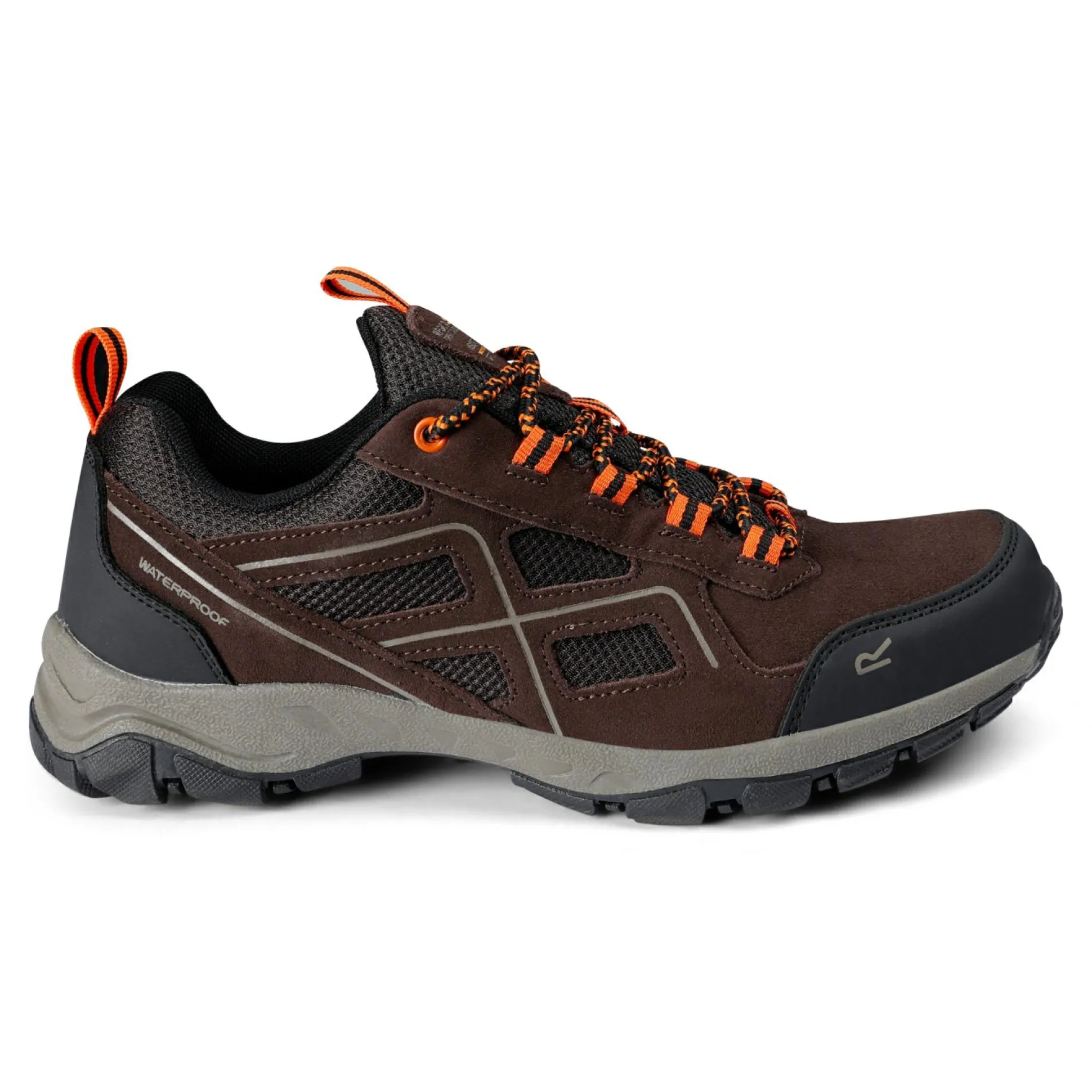 Men's Vendeavour Suede Low Walking Shoes | Peat Blaze Orange