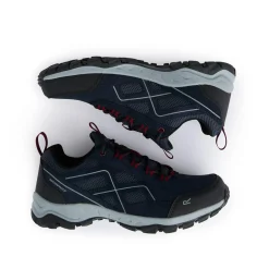 Men's Vendeavour Suede Low Walking Shoes | Navy Rio Red