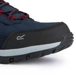 Men's Vendeavour Suede Low Walking Shoes | Navy Rio Red