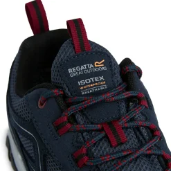 Men's Vendeavour Suede Low Walking Shoes | Navy Rio Red