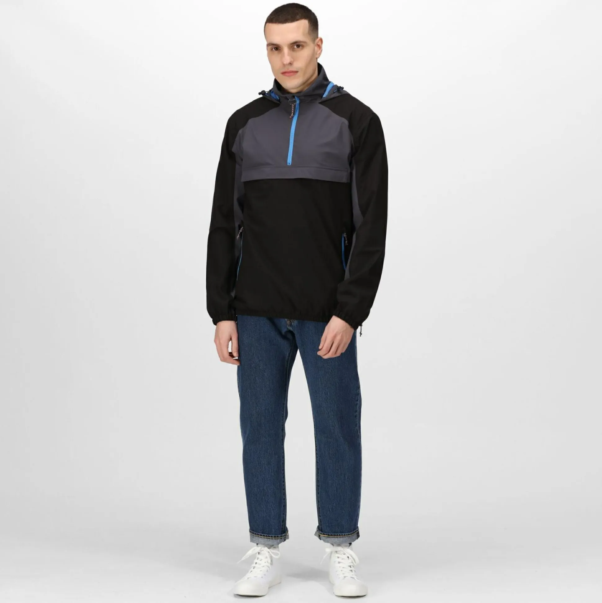 Men's Vintage Overhead Anorak | Navy Spruce