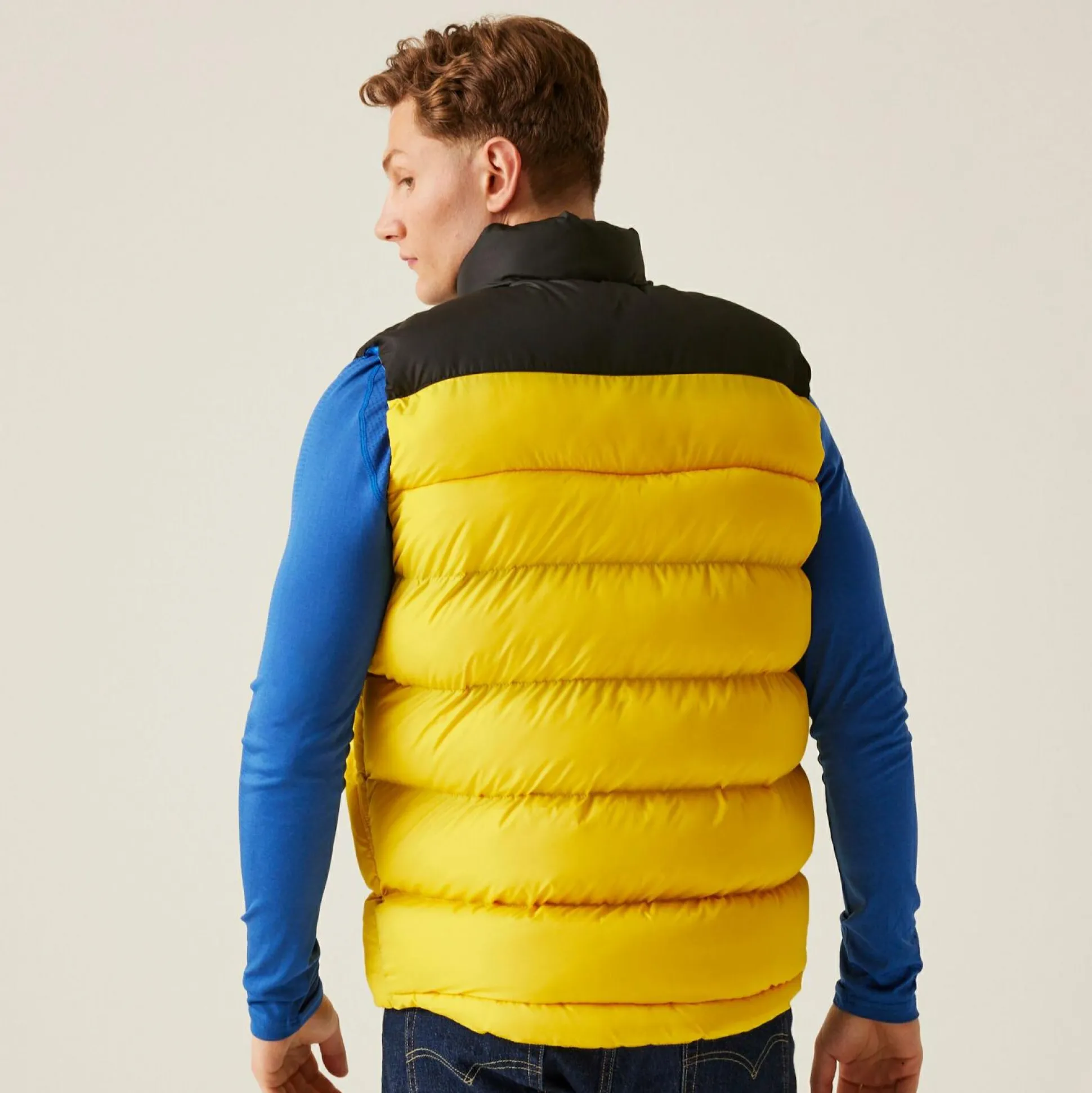 Men's Vintage Puffer Bodywarmer | Solar Black