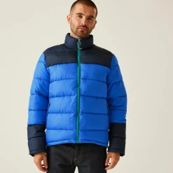 Men's Vintage Puffer Jacket | Strong Blue Navy