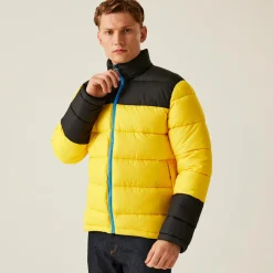 Men's Vintage Puffer Jacket | Solar Black