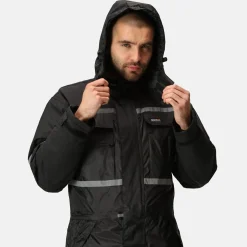 Men's Waterproof Insulated Coverall | Black