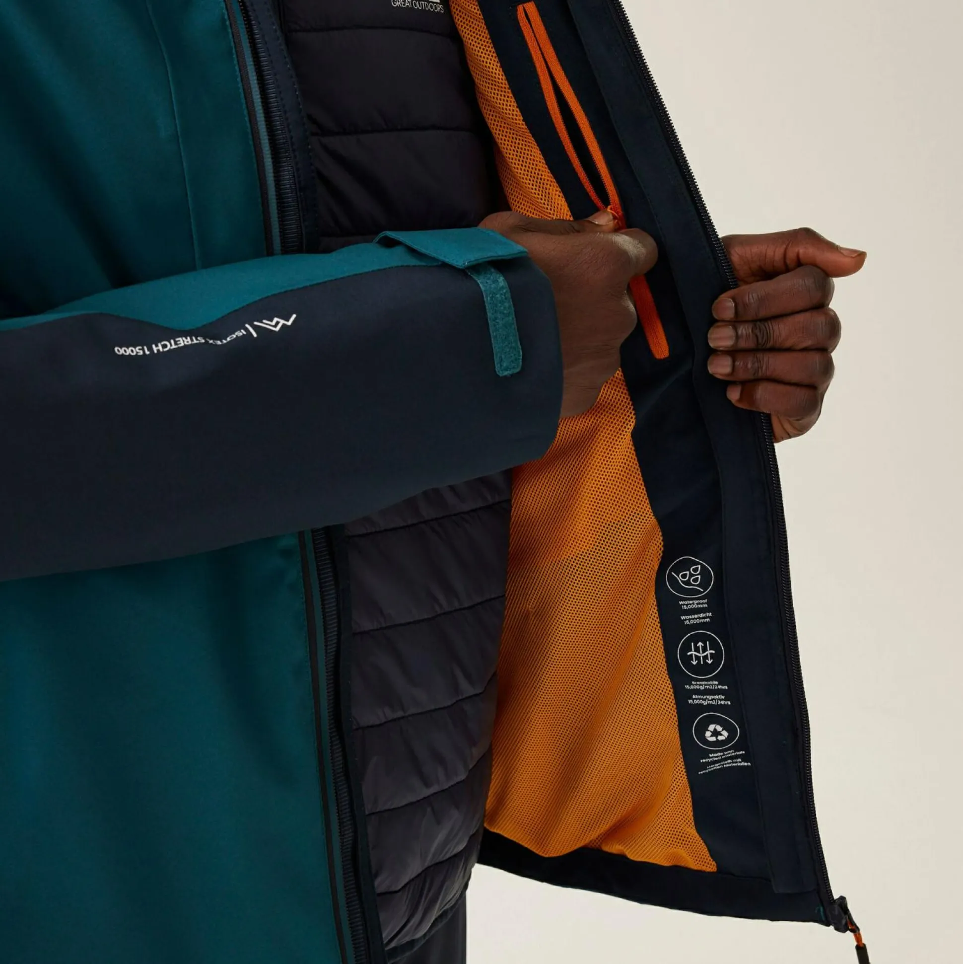 Men's Wentwood IX 3-in-1 Jacket | Moroccan Blue Navy