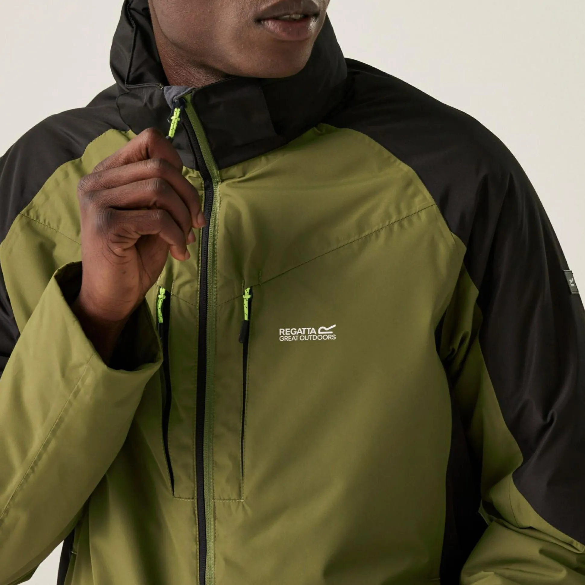 Men's Winter Calderdale II Waterproof Jacket | Nephrite Green Black