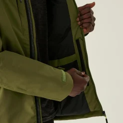 Men's Winter Calderdale II Waterproof Jacket | Nephrite Green Black