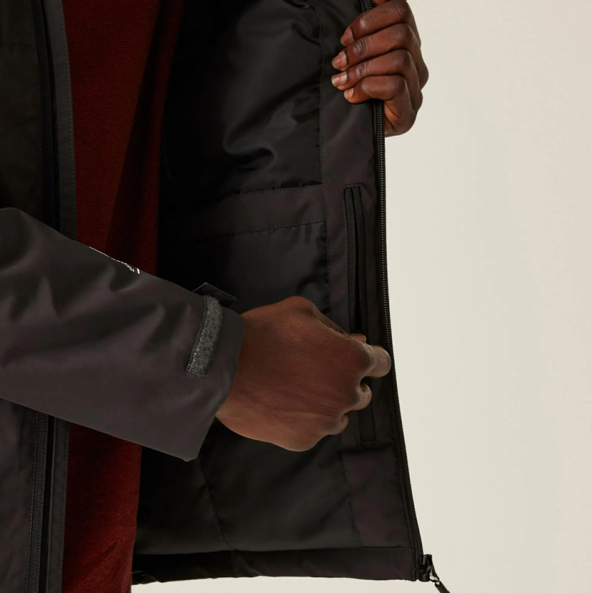 Men's Winter Calderdale II Waterproof Jacket | Ash Black