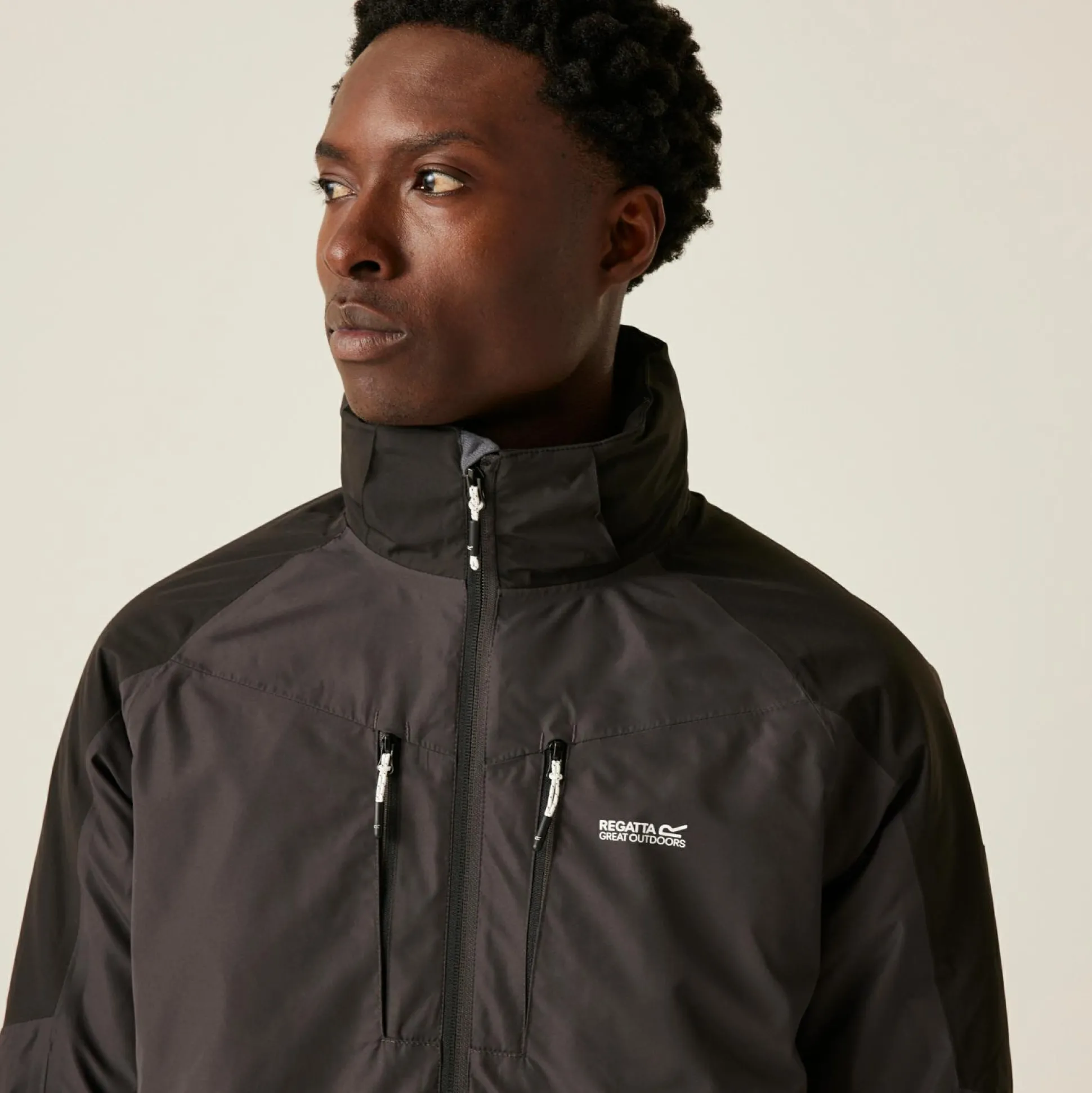 Men's Winter Calderdale II Waterproof Jacket | Ash Black