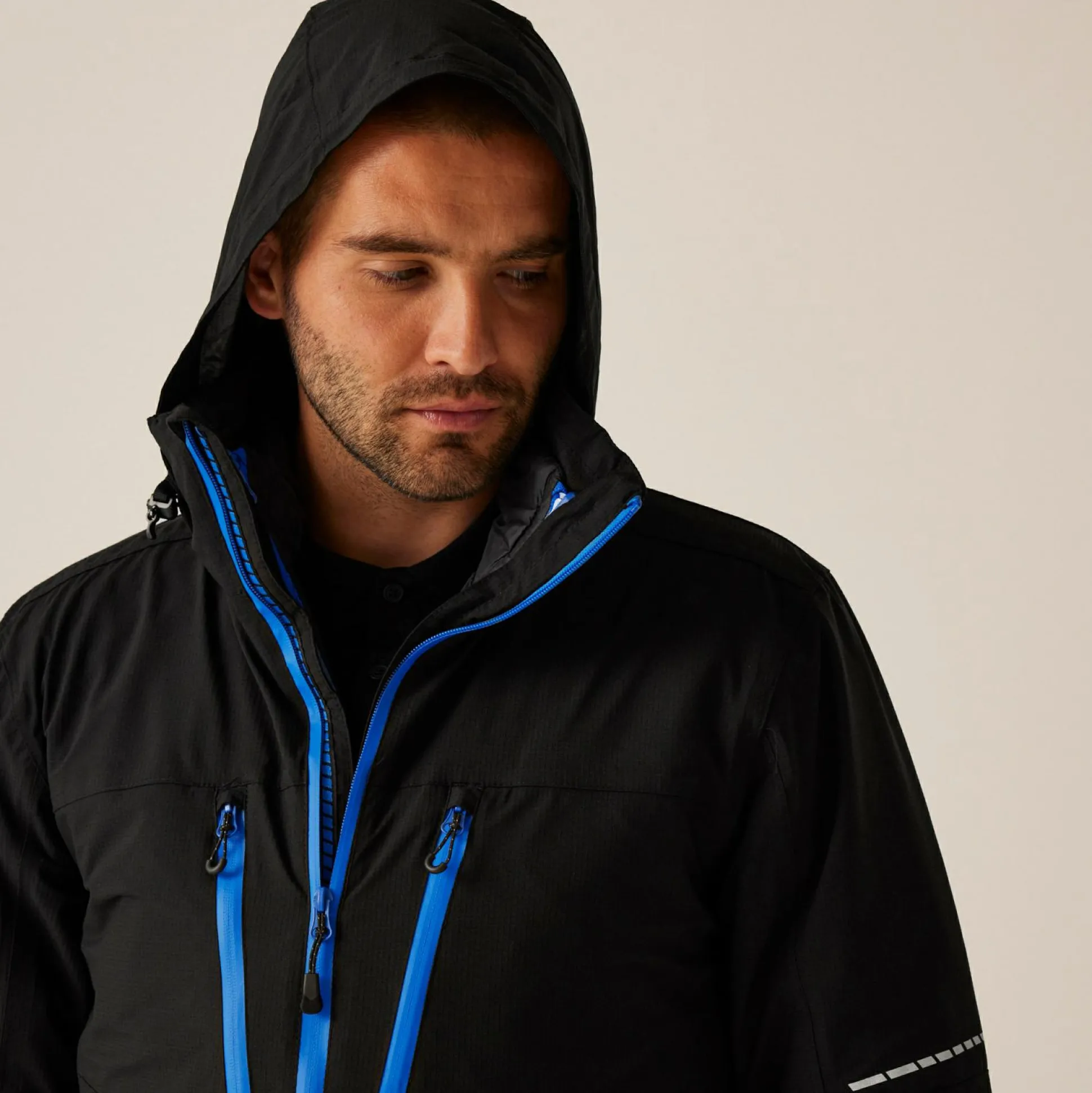 Men's X-Pro Evader III 3 in 1 Waterproof Insulated Jacket | Black Oxford Blue